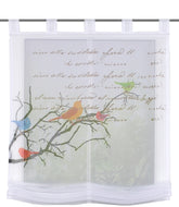 digital bedrucktes Schlaufen-Raffrollo Verdal multicolor BxH 45/60/80/100/120x140cm